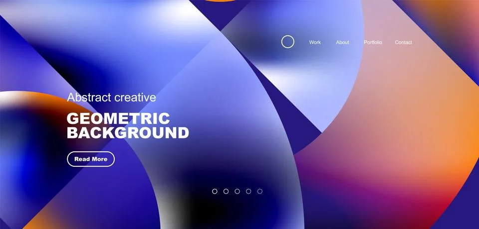 Shiny circles and round elements geometric background. Vector illustration for 스톡 일러스트