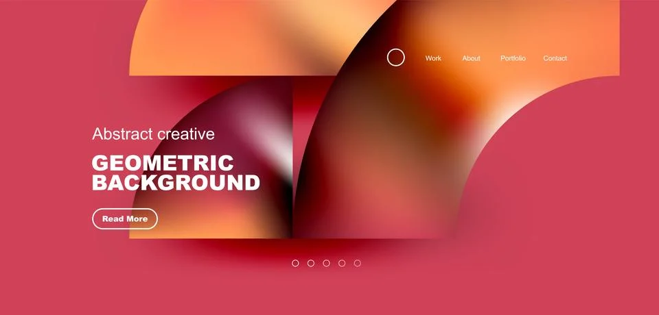 Shiny circles and round elements geometric background. Vector illustration for 스톡 일러스트