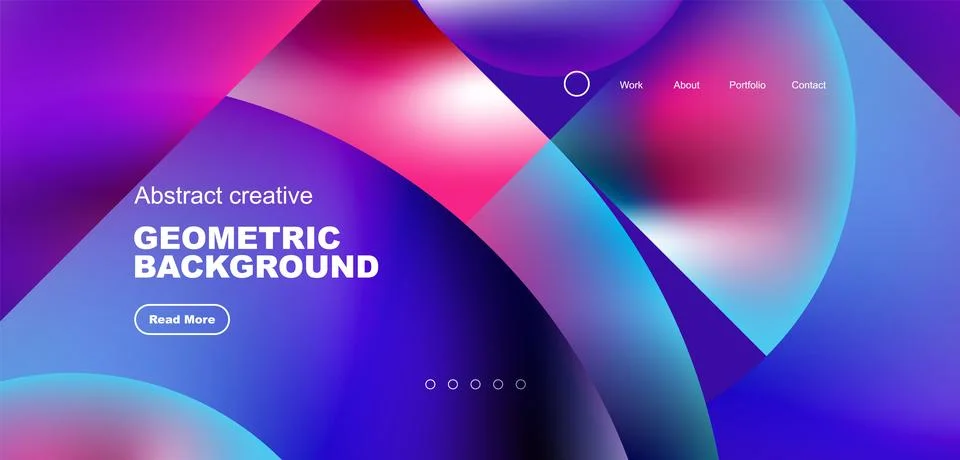 Shiny circles and round elements geometric background. Vector illustration for 스톡 일러스트