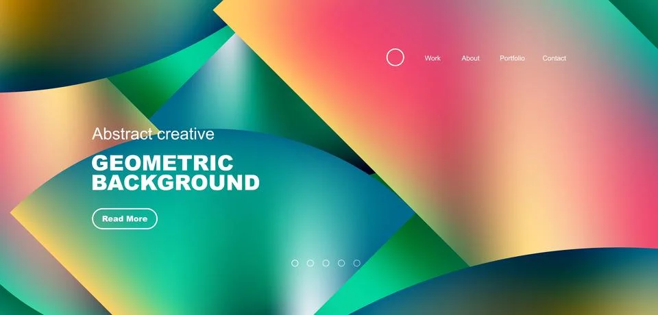 Shiny circles and round elements geometric background. Vector illustration for 스톡 일러스트