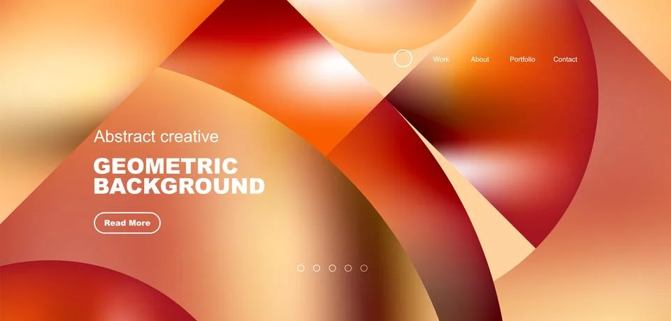 Shiny circles and round elements geometric background. Vector illustration for 스톡 일러스트