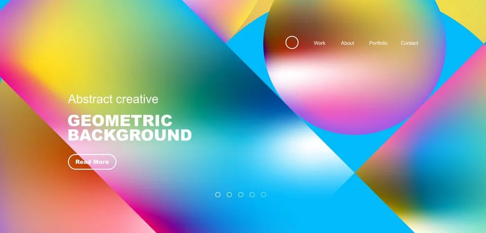 Shiny circles and round elements geometric background. Vector illustration for 스톡 일러스트