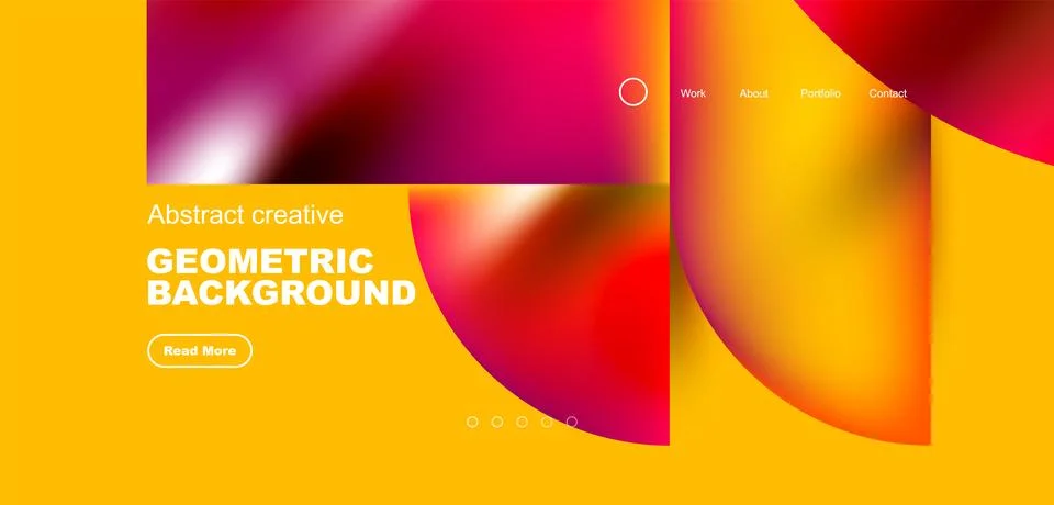 Shiny circles and round elements geometric background. Vector illustration for 스톡 일러스트