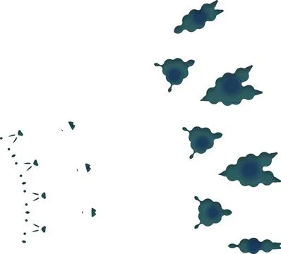 Shiny Cold Blue Piece Element Gradient Abstract Creative Background for Dig.. Illustrazione stock