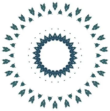 Shiny Cold Blue Piece Element Gradient Abstract Creative Background for Dig.. Stockillustratie