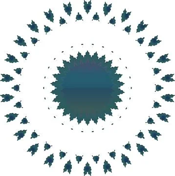 Shiny Cold Blue Piece Element Gradient Abstract Creative Background for Dig.. Stockillustratie