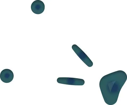 Shiny Cold Blue Piece Element Gradient Abstract Creative Background for Dig.. Illustrazione stock