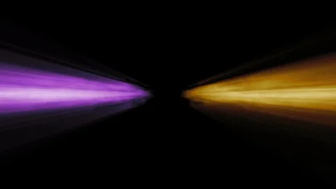 Shiny colored exploding lights collision fading loop motion graphics for logo 動画素材 112709857