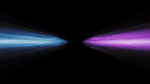 Shiny colored exploding lights collision fading loop motion graphics for logo 動画素材 112710224