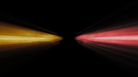 Shiny colored exploding lights collision fading loop motion graphics for logo 動画素材 112710442