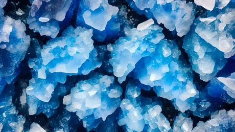 Shiny crystals Stock Illustration