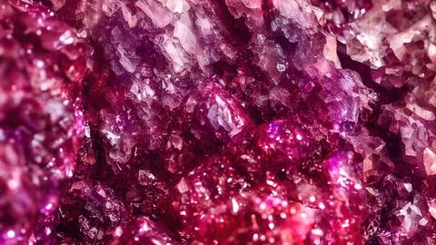 Shiny crystals Stock Illustration