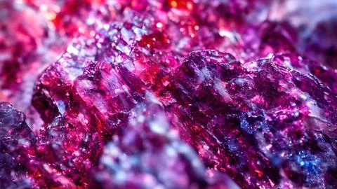 Shiny crystals Stock Illustration