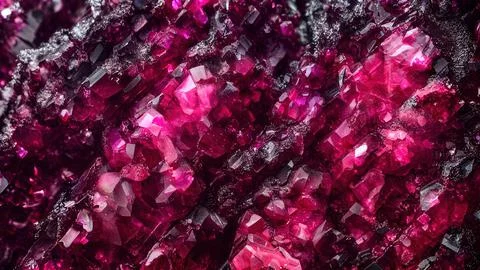 Shiny crystals Stock Illustration