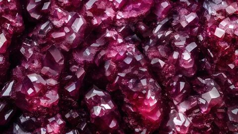 Shiny crystals Stock Illustration