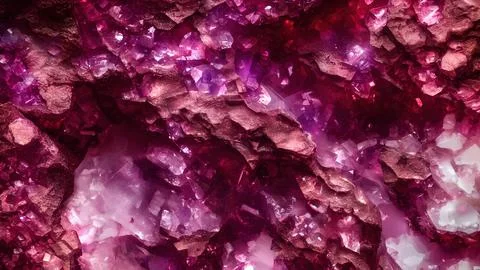 Shiny crystals Stock Illustration