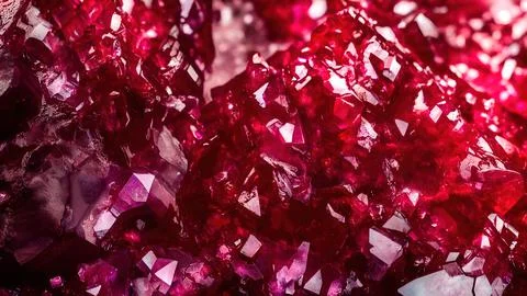 Shiny crystals Stock Illustration