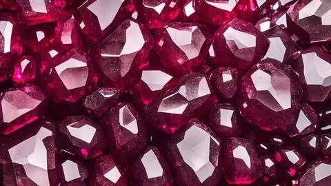 Shiny crystals Stock Illustration