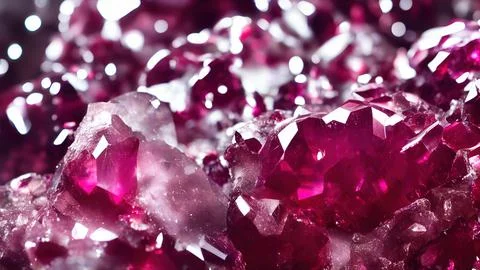 Shiny crystals Stock Illustration