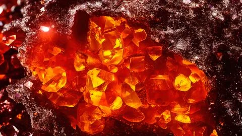 Shiny crystals Stock Illustration