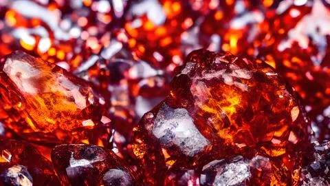 Shiny crystals Stock Illustration