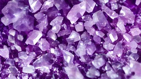 Shiny crystals Stock Illustration