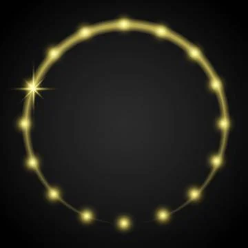Shiny decoration frame Stock Illustration