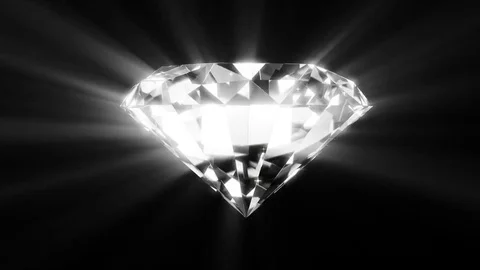 Shiny diamond animation Video stock 77911263