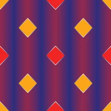 Shiny diamond wallpaper seamless pattern Illustrazione stock