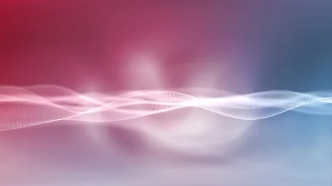 Shiny digital waves loop with light animation Видео 229849562