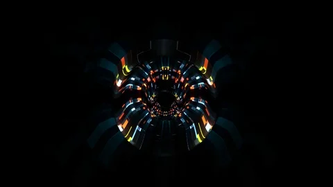 Shiny digital waves pulse in cyberspace motion graphics animation background new Stock Footage 109455424