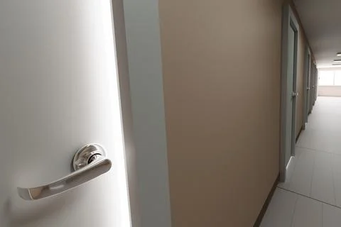 Shiny door handle Illustration