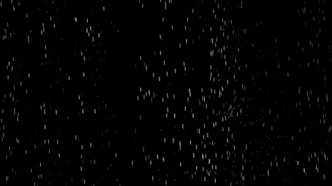 Shiny drops of rain on a black backgroun... | Stock Video | Pond5