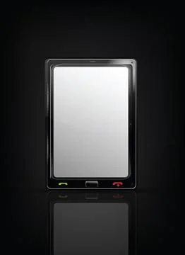 Shiny elegant smartphone concept Stock Illustration