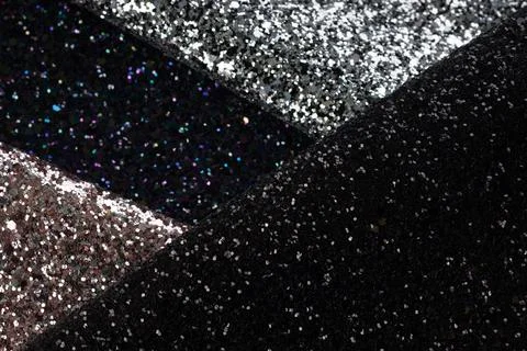 Shiny fabrics on a light background close-up Stock Photos