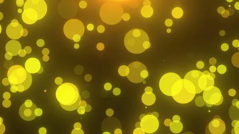 Shiny falling circle particles イラスト素材