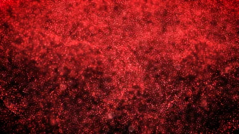 Shiny flowing wave red glitter seamless VJ loop abstract particle background Stock Footage 103793751