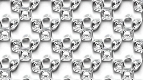 Shiny glass background with circle liquid abstract elements Stock Footage 162634679
