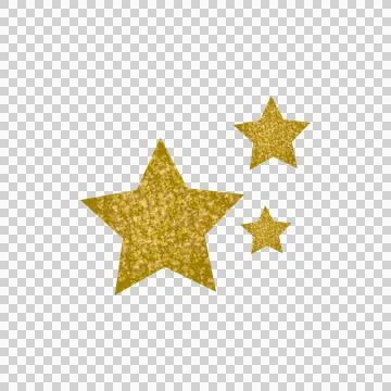 Shiny glitter star shape graphic element ornament 스톡 일러스트