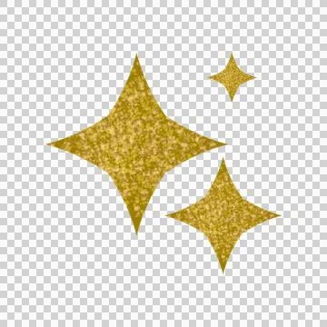Shiny glitter star shape graphic element art 스톡 일러스트