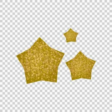 Shiny glitter star shape graphic element design 스톡 일러스트