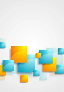 Shiny glossy squares abstract tech background Shiny glossy squares abstrac... 스톡 사진