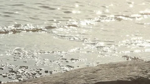Shiny glowing water Stock Footage 10882972