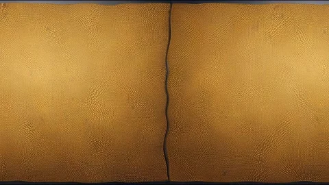 Shiny gold texture paper or metal. Golden 2d illustrated background. Stock Footage 220147921