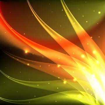 Shiny green abstract background Illustrazione stock