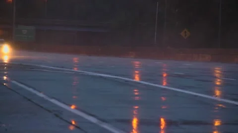 Shiny highway Stock Footage 12422894