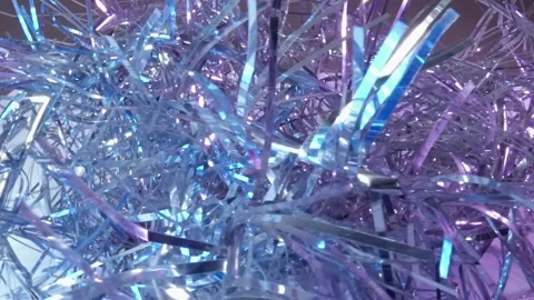 Shiny holiday decoration. Stock Footage 155204136