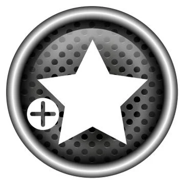 Shiny icon Illustrazione stock