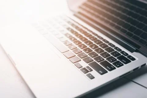Shiny laptop Stock Photos