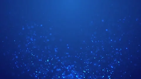 Shiny light blue particles flying up, abstract background, shimmering particl Stock Footage 306857622